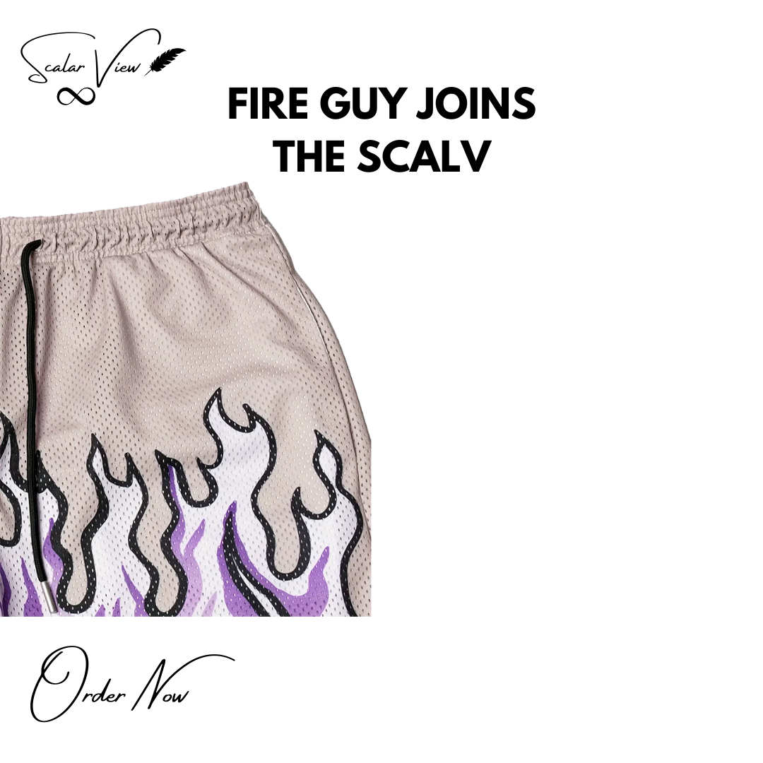FlameBoy Urban Shorts by Scalv