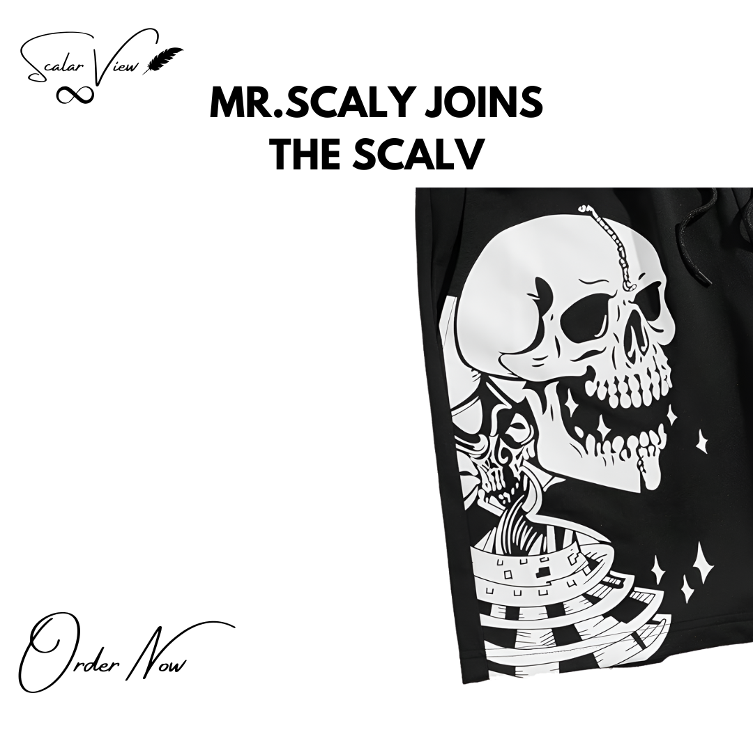 Scalv MR.SCALY Urban Streetwear Shorts