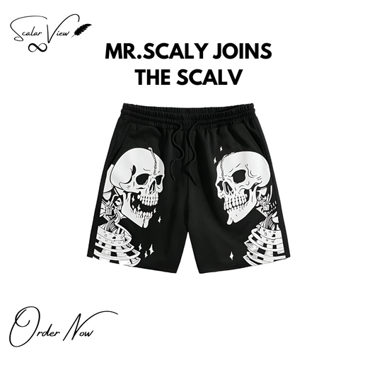 Scalv MR.SCALY Urban Streetwear Shorts